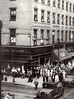 Lane Bryant's first store.